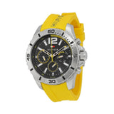 Shop Authentic Tommy Hilfiger Sports Multifunction Black Dial Yellow Rubber Strap Watch for Men - 1791144 - Luxxuri