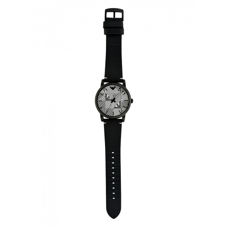  Shop Authentic Emporio Armani Luigi Quartz White Dial Black Rubber Strap Watch For Men - AR11136 - Luxxuri