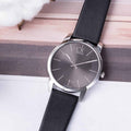  Shop Authentic Calvin Klein City Black Dial Black Leather Strap Watch for Men - K2G21107 - Luxxuri