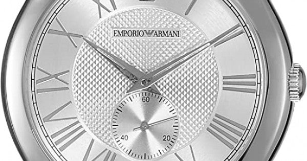  Shop Authentic Emporio Armani Classic Quartz Silver Dial Silver Steel Strap Watch For Men - AR1788 - Luxxuri