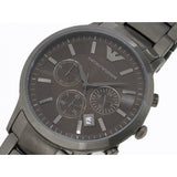  Shop Authentic Emporio Armani Classic Chronograph Grey Dial Grey Steel Strap Watch For Men - AR2454 - Luxxuri