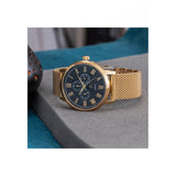  Shop Authentic Guess Delancy Black Dial Gold Mesh Bracelet Watch for Men - W0871G2 - Luxxuri