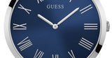 Shop Authentic Guess Richmond Blue Dial Two Tone Mesh Bracelet Watch for Men - W1179G1 - Luxxuri