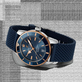  Shop Authentic Breitling Superocean Heritage B20 Automatic 42 Blue Dial Blue Mesh Bracelet Watch for Men - UB2010161C1S1 - Luxxuri