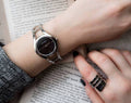  Shop Authentic Calvin Klein Class Black Dial Silver Steel Strap Watch for Women - K6R23121 - Luxxuri