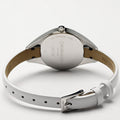  Shop Authentic Calvin Klein Rebel White Black Dial White Leather Strap Watch for Women - K8P231L1 - Luxxuri