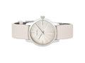  Shop Authentic Calvin Klein City White Dial White Leather Strap Watch for Women - K2G231XH - Luxxuri