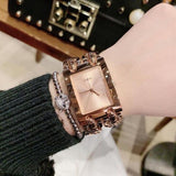  Shop Authentic Guess Mod Heavy Metal Rose Gold Dial Rose Gold Steel Strap Watch For Women - W1117L3 - Luxxuri