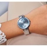  Shop Authentic Tommy Hilfiger Angela Blue Dial Silver Steel Strap Watch for Women - 1782126 - Luxxuri