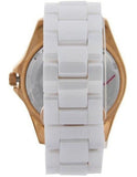  Shop Authentic Fossil Ceramic Multifunction White Dial White Steel Strap Watch for Women - CE1006 - Luxxuri
