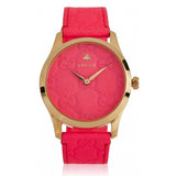  Shop Authentic Gucci G Timeless Quartz Pink Dial Pink Leather Strap Watch For Women - YA1264115 - Luxxuri