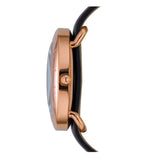  Shop Authentic Marc Jacobs Amy Black Dial Black Leather Strap Watch for Women - MBM1225 - Luxxuri