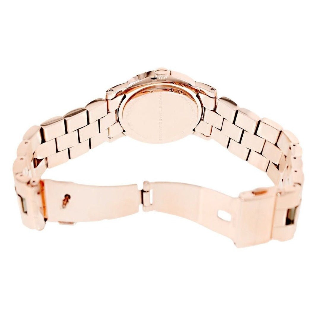  Shop Authentic Marc Jacobs Amy Glitz Brown Dial Rose Gold Steel Strap Watch for Women - MBM3221 - Luxxuri