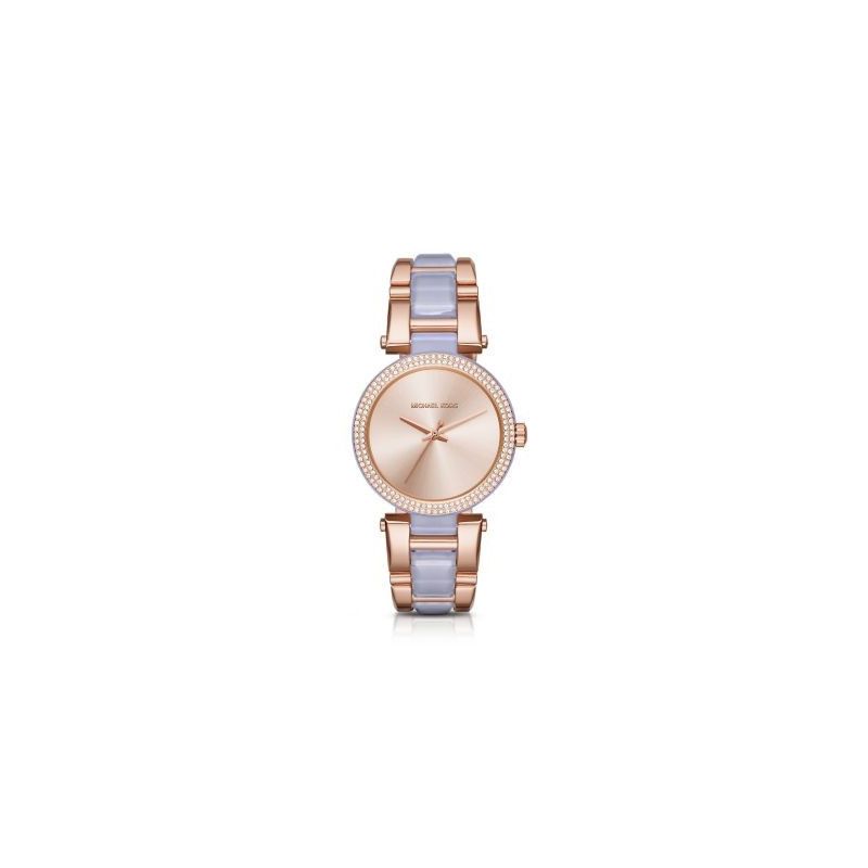  Shop Authentic Michael Kors Delray Rose Gold Dial Two Tone Steel Strap Watch for Women - MK4319 - Luxxuri