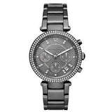  Shop Authentic Michael Kors Parker Chronograph Grey Dial Grey Steel Strap Watch For Women - MK6265 - Luxxuri