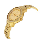  Shop Authentic Michael Kors Whitley Analog Diamonds Gold Dial Gold Steel Strap Watch For Women - MK6227 - Luxxuri