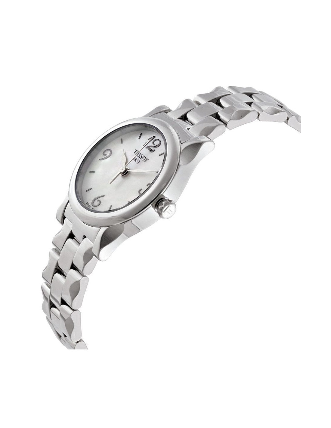  Shop Authentic Tissot Stylis-T Mother of Pearl Dial Watch For Women - T028.210.11.117.02 - Luxxuri