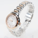  Shop Authentic Emporio Armani Mia Three-Hand Analog Crystal Silver Dial Two Tone Steel Strap Watch For Women - AR11643 - Luxxuri