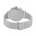 Shop Authentic Calvin Klein Even White Dial Silver Mesh Bracelet Watch for Women - K7B23126 - Luxxuri