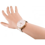  Shop Authentic Tommy Hilfiger Carly Cream Dial Cream Leather Strap Watch for Women -1781789 - Luxxuri