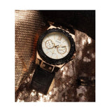  Shop Authentic Guess Limelight Quartz White Dial Black Leather Strap Watch For Women - W0775L9 - Luxxuri