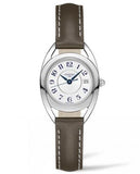  Shop Authentic Longines Equestrian Mother of Pearl Dial Brown Leather Strap Watch for Women - L6.136.4.87.2 - Luxxuri