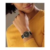  Shop Authentic Michael Kors Pyper Black Dial Black Leather Strap Watch For Women - MK2747 - Luxxuri
