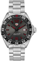  Shop Authentic Tag Heuer Formula 1 Quartz Anthracite Dial Silver Steel Strap Watch for Men - WAZ1018.BA0842 - Luxxuri