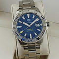  Shop Authentic Tag Heuer Aquaracer Calibre 5 Automatic Blue Dial Silver Steel Strap Watch for Men - WAY2012.BA0927 - Luxxuri