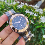  Shop Authentic Marc Jacobs Blade Chronograph Grey Dial Two Tone Steel Strap Watch for Women - MBM8583 - Luxxuri