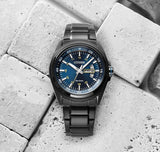  Shop Authentic Citizen Eco Drive Blue Dial Black Steel Strap Watch For Men - AW0024-58LB - Luxxuri