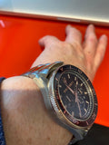  Shop Authentic Maserati SFIDA Chronograph Black Dial Two Tone Steel Strap Watch For Men - R8873640009 - Luxxuri