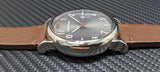  Shop Authentic Emporio Armani Luigi Quartz Gray Dial Brown Leather Strap Watch For Men - AR11070 - Luxxuri