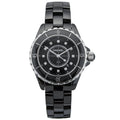  Shop Authentic Chanel J12 Quartz Diamonds Black Dial Black Steel Strap Watch for Women - J12 H1625 - Luxxuri
