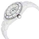  Shop Authentic Chanel J12 Diamonds Ceramic White Dial White Steel Strap Watch for Women - J12 H1628 - Luxxuri