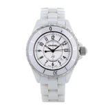  Shop Authentic Chanel J12 Ceramic White Dial White Steel Strap Watch for Women - J12 H0968 - Luxxuri