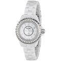  Shop Authentic Chanel J12 Diamonds Quartz White Dial White Steel Strap Watch for Women - J12 H2572 - Luxxuri