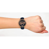  Shop Authentic Guess Little Flirt Quartz Blue Dial Blue Leather Strap Watch For Women - W0456L6 - Luxxuri