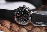  Shop Authentic Tissot PRC 200 Chronograph Black Dial Black Rubber Strap Watch for Men - T114.417.17.057.00 - Luxxuri