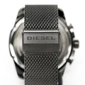  Shop Authentic Diesel Mega Chief Chronograph Black Dial Black Steel Strap Watch For Men - DZ4527 - Luxxuri
