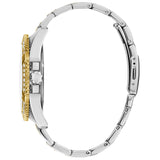  Shop Authentic Guess Frontier Chronograph Crystals Silver Dial Two Tone Steel Strap Watch for Men - W0799G4 - Luxxuri