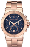  Shop Authentic Michael Kors Bel Aire Blue Dial Rose Gold Steel Strap Watch for Women - MK5410 - Luxxuri