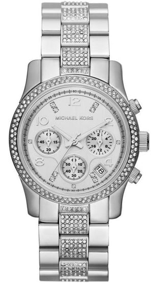 Shop Authentic Michael Kors Runway White Dial Silver Steel Strap Watch for Women - MK5825 - Luxxuri