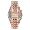  Shop Authentic Michael Kors Lexington Rose Gold Dial Rose Gold Steel Strap Watch for Men - MK8319 - Luxxuri