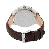  Shop Authentic Tommy Hilfiger Gavin Chronograph White Dial Brown Leather Strap Watch for Men - 1791467 - Luxxuri