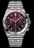  Shop Authentic Breitling Chronomat B01 42 Six Nations Wales Red Dial Silver Steel Strap Watch for Men - AB0134A61K1A1 - Luxxuri