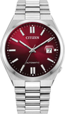  Shop Authentic Citizen Tsuyosa Automatic Red Dial Silver Steel Strap Watch For Men - NJ0150-56W - Luxxuri