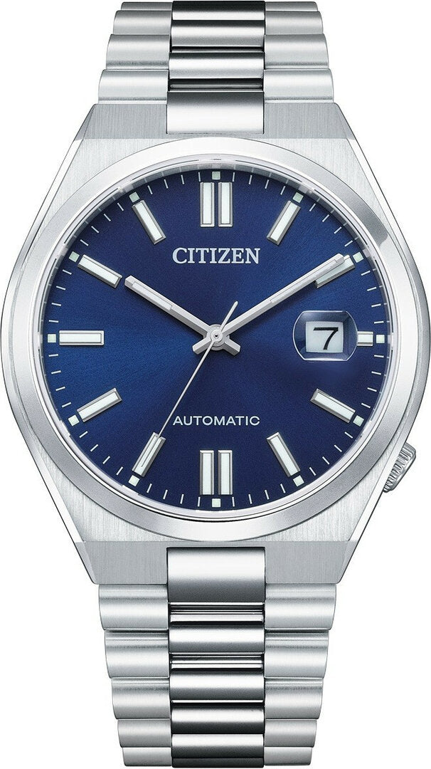  Shop Authentic Citizen Tsuyosa Automatic Blue Dial Silver Steel Strap Watch For Men - NJ0150-81L - Luxxuri