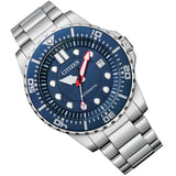  Shop Authentic Citizen Promaster Mechanical Blue Dial Silver Steel Strap Watch For Men - NJ0121-89L - Luxxuri