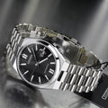  Shop Authentic Citizen Tsuyosa Automatic Black Dial Silver Steel Strap Watch For Men - NJ0150-81E - Luxxuri